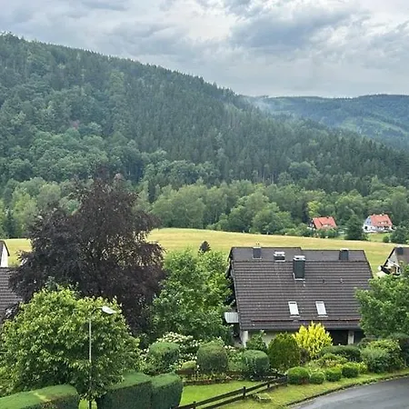 아파트 Lautenthaler Bergblick 란겔샤임